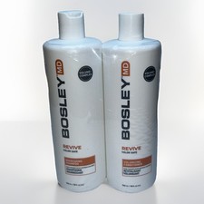 BOSLEY MD BOS-REVIVE Color Safe Shampoo  Conditioner Duo 25OZ 750ml Volume 