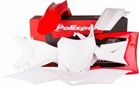 Kunststoff Verkleidung Kit Weiß Polisport Honda Crf 250-450 90536