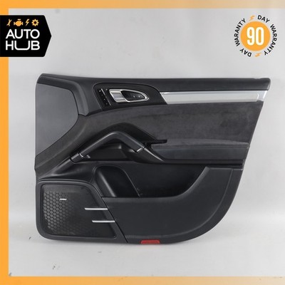 11-18 Porsche Cayenne 958 GTS Front Right Side Interior Door Panel Suede OEM