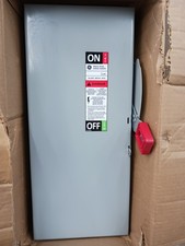 New GE 60 Amp Fusible Safety Disconnect Switch Th3362 3P 600 Vac Nema 1