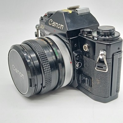 Canon A-1 A1 Film Camera with Canon 50mm f/1.8 See Photos | eBay