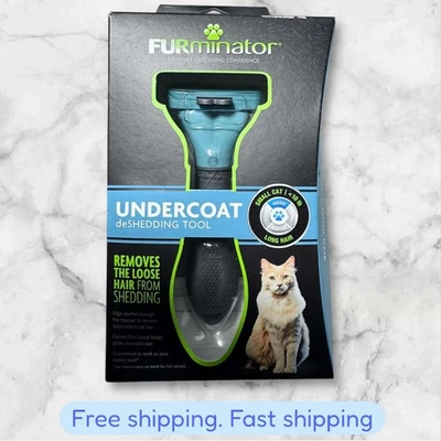 FURminator Undercoat DeShedding Tool for Small Cat, Long Hair NEW SHIP