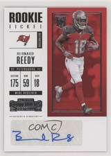 2017 Contenders Rookie Ticket/Rookie Ticket Variation Bernard Reedy Auto 0gg