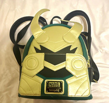 Loungefly Marvel Loki Mini Backpack Colorbloc...