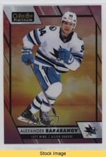 2023-24 O-Pee-Chee Platinum Sunset Alexander Barabanov #87 READ 1ev2