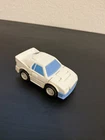 Throttle Bot Takara 1986 Hasbro Searchlight Transformers White Car Robot Toy Vtg