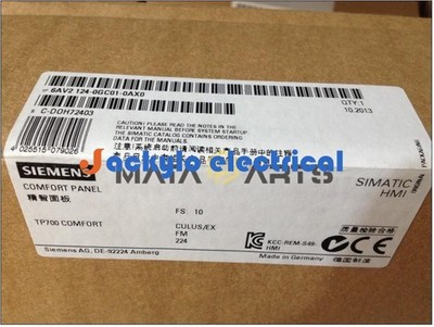 1PC NEW Siemens HMI 6AV2 124-0GC01-0AX0 6AV2124-0GC01-0AX0 PLC Module