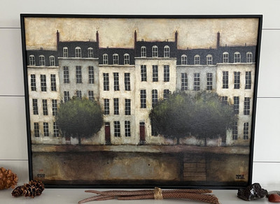 Daniel Kessler Art Painting Paris on the Seine II, Signed 2007