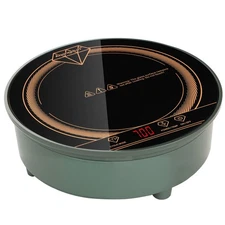 Abangdun Mini Induction Cooktop, Small Burner 700W/85V~120V Mini Electric Stove