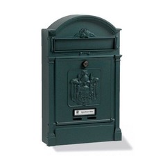 Cassetta postale fusione regie Silmec buca lettere per rivista in alluminio