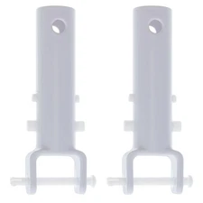 U.S. Pool Supply 2 Pool Vacuum Head Replacement Handles, V Clips & Locking Pins