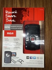 Videocamera portatile digitale RCA Small Wonder 2010 EZ1000R display ribaltabile - nuova