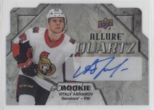 2019-20 Upper Deck Allure Quartz Rookie Vitalii Abramov Vitaly #AQR-VA Auto y0p