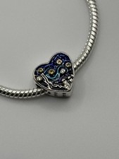 Van Gogh Starry Night 🌌 925 Sterling Silver Bead Charm