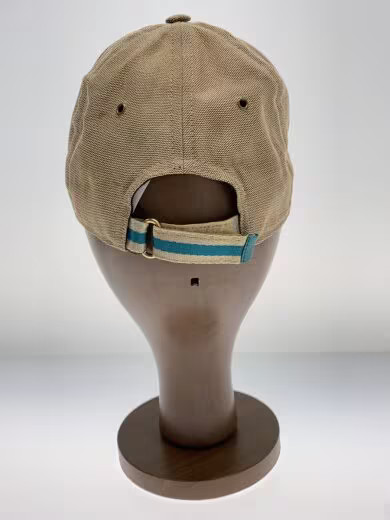 GUCCI Cap/ Medium/ Polyester/ Beige/ Solid Color/… - image 3