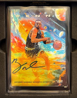 Penny Hardaway X Tyson Beck On Card Auto Limited To 20