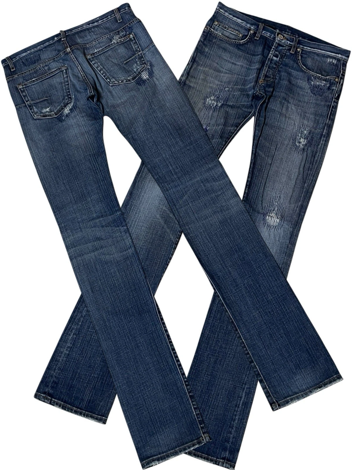 JEAN SLIM FIT VINTAGE DIOR HOMME HEDI SLIMANE MADE IN ITALY / Taille 32”