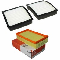 Mahle / Knecht Set Filterpaket Innenraumfilter LA 615/S Luftfilter LX 105
