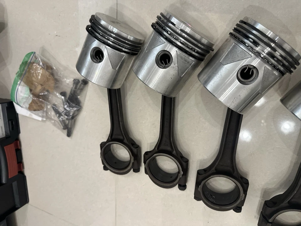 Juego de anillos de pistón Chrysler Windsor Series 1946-1949 potencia sellada 32NP ESTÁNDAR Foto 3 de 4