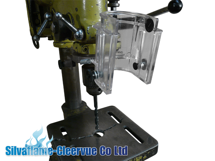 drill guard BT/2 40 70mm polycarbonate drill press chuck guard pillar