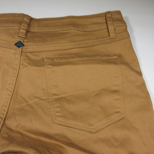prAna womens solid brown Kara Organic Cotton slim jean 8x34 NWT - Picture 7 of 8