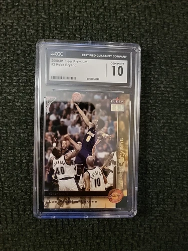 2000-01 Fleer Premium Basketball Kobe Bryant #2 - CGC 10 - KB56