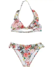 Molo Nele 275068 Girl's Swimwear Sets Sequin Flowers Size 110/116