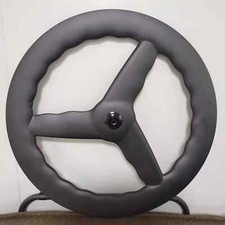 Ruote Tubeless Carbonio 3 Raggi 700c Strada o Pista Bici Ruote Freno a Disco