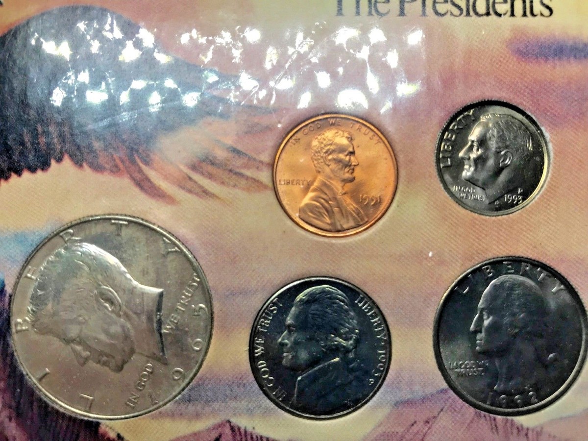 1965-1993 The American Series The Presidents Set of 5 Collectible