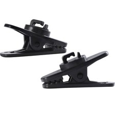 20 PCS Earphone Wire Clips 360  Rotating Cable Clips Headphone Black 1.18"