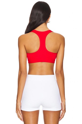 NEW! NIKE [S] Women's DRI-FIT Medium Support Sports/Gym/Yoga Bra-Red 842398-634 - Picture 2 of 2