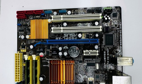 Placa madre ASUS P5QPL-AM Intel G41 LGA 775 DDR2 C2D E7600 4 GB PROBADA paralela - Imagen 4 de 8
