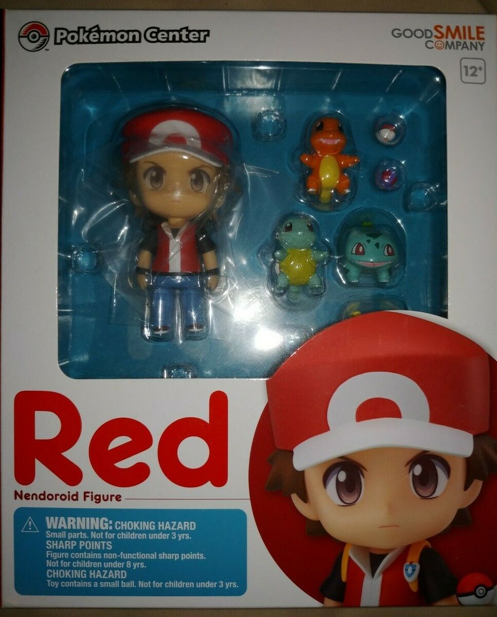 Nendoroid Red Posable Figure  Pokémon Center Official Site