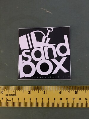 Sand Box Surf Sticker