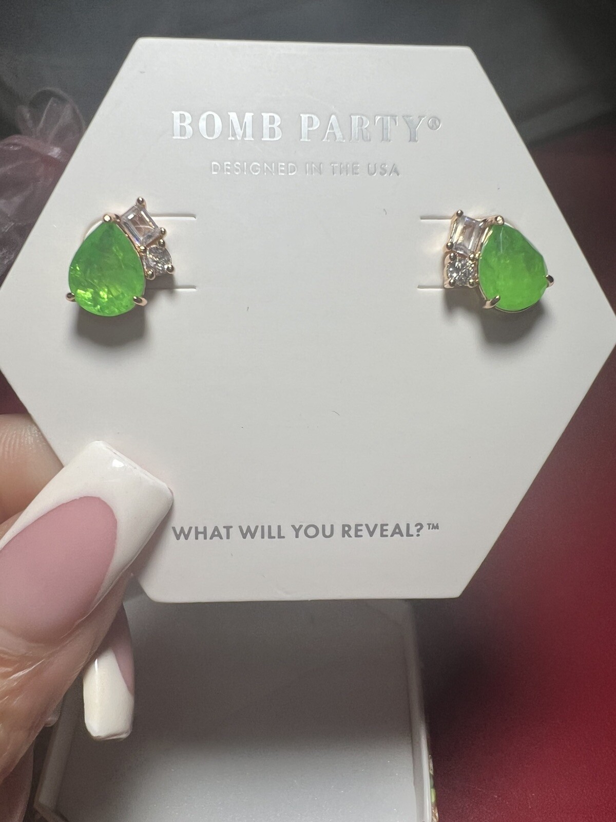BP August 2023 Earrings RBP5712 Clustered Gems