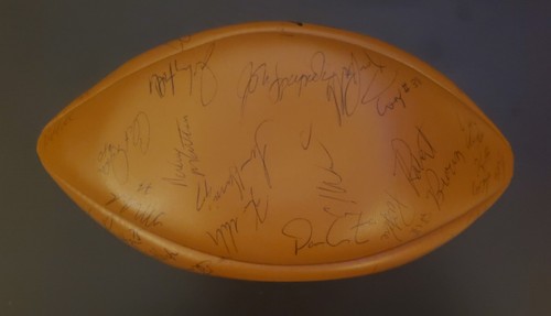 1987 Green Bay Packers team signed football Forrest Gregg Ray Nitschke - Picture 2 of 4