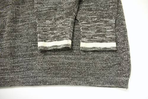 G-Star Dadin R Knit L/S Suéter Hombre XL Suéter Marinero Cuello Patrón Gris - Imagen 5 de 9