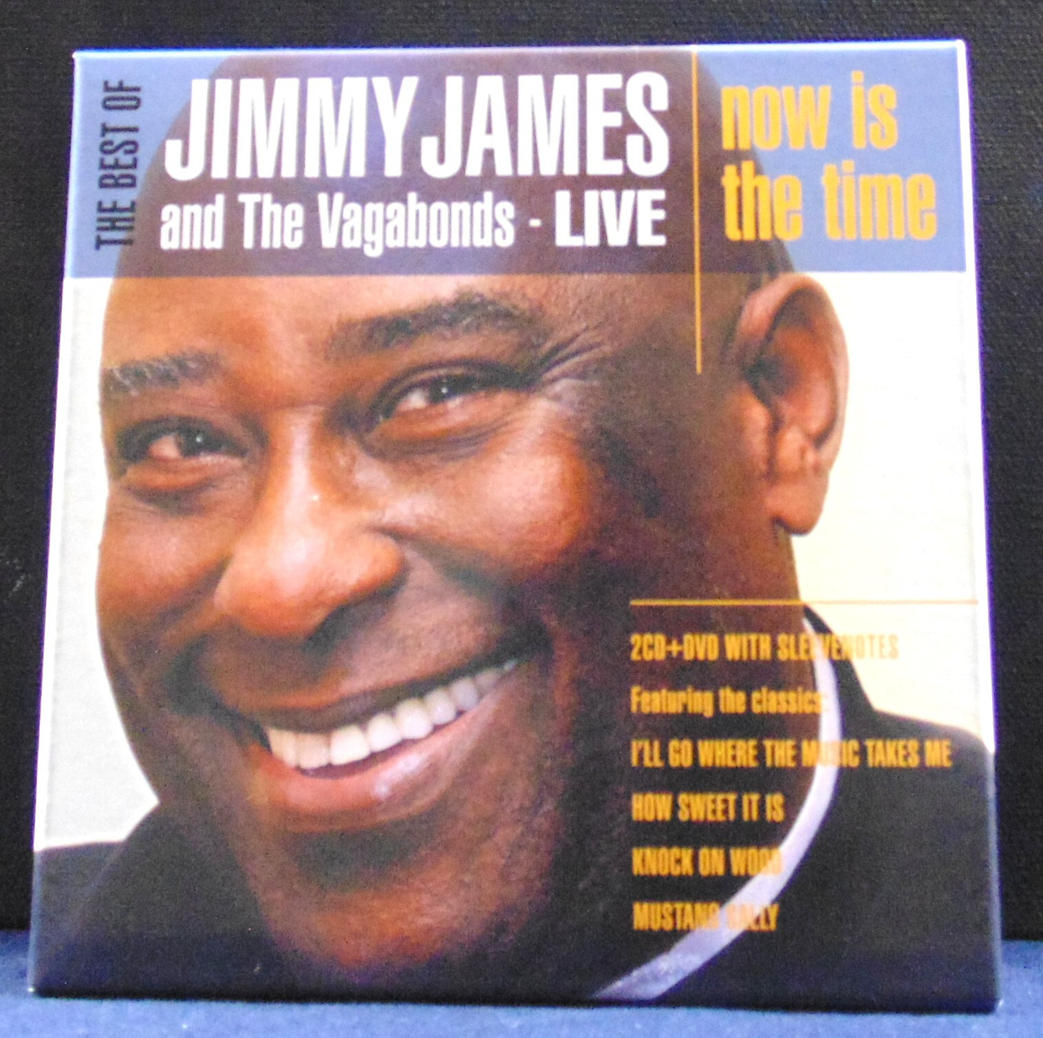 THE BEST OF JIMMY JAMES AND THE VAGABONDS LIVE ---- DVD+2CD --------- SEE PHOTOS