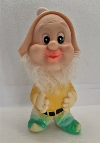 Jouet Ancien En Caoutchouc Soviétique – URSS Années 80 – Figurine Rigolote