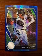 Khalil Watson RC Blue Wave- 2021 Prizm Draft Picks #PDP16 Marlins