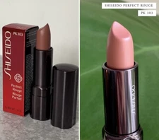 Shiseido Perfect Rouge Lipstick - PK303 - Full-Size .14 oz. - Boxed
