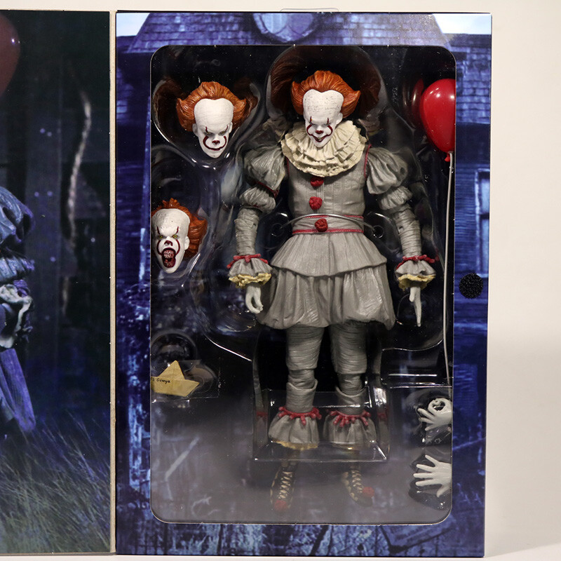18 cm Neca Stephen King É Mal Final Menina Pennywise Joker Action