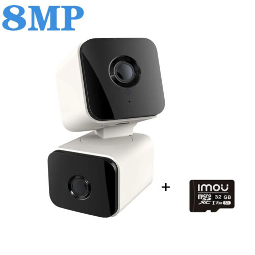 Tuya Smart Mini WiFi Security Camera 4MP Dual Lens HD Video Surveillance IP Cam - Picture 12 of 15