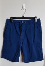 Old Navy Mens Jogger Built In Flex Shorts Size M Blue Outdoor Beach Casual
