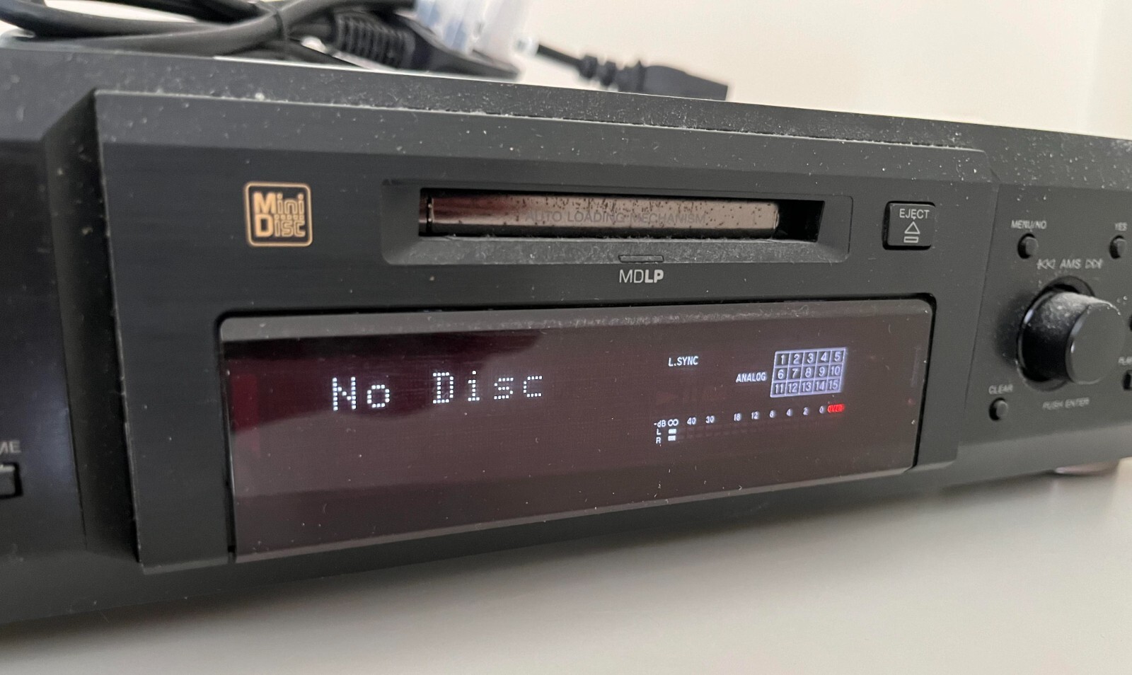 Sony Minidisc Deck MDSJE640 eBay