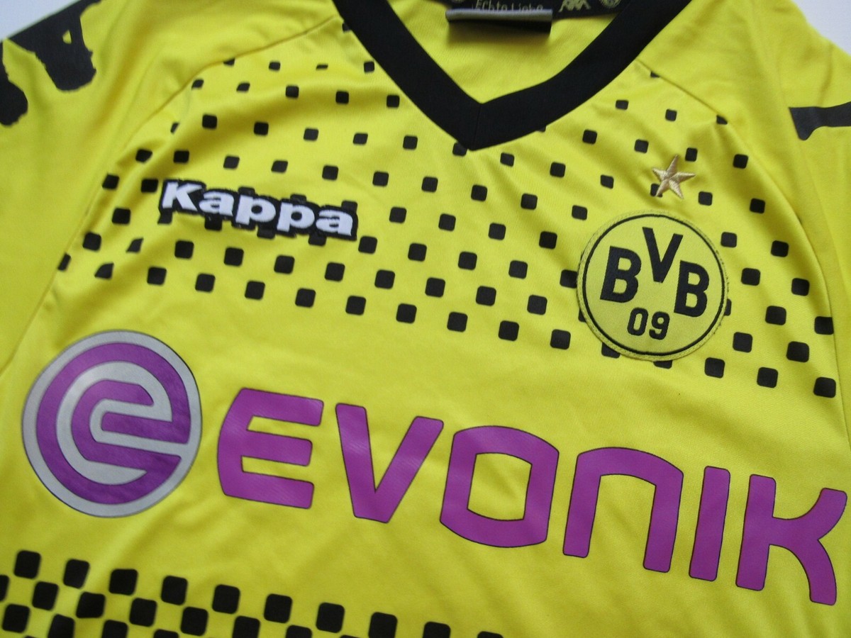 Maillot Kappa Borussia Dortmund 2011-2012 - Jaune - Taille XL - Evonik
