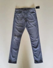 Joe's Jeans Men's Kinetic Stretch Tapered Slim Gray Distressed Size 30x32 NWT