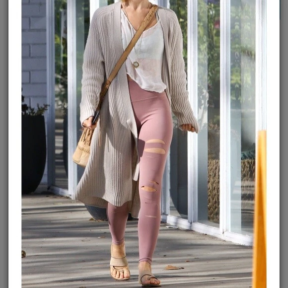 Alo high waist ripped warrior shop legging
