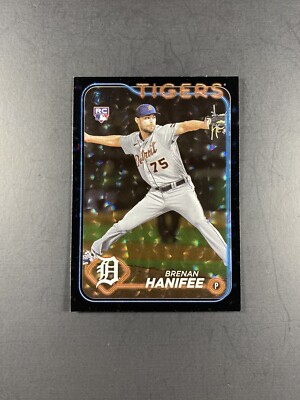 2024 Topps Series 2 #369 Brenan Hanifee RC Silver Foilboard Super Box Exclusive