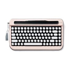 Teclado retro estilo máquina de escribir Aias PENNA Baby Pink